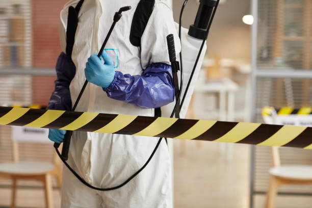 Professional Biohazard technician working in Strathmore, NJ